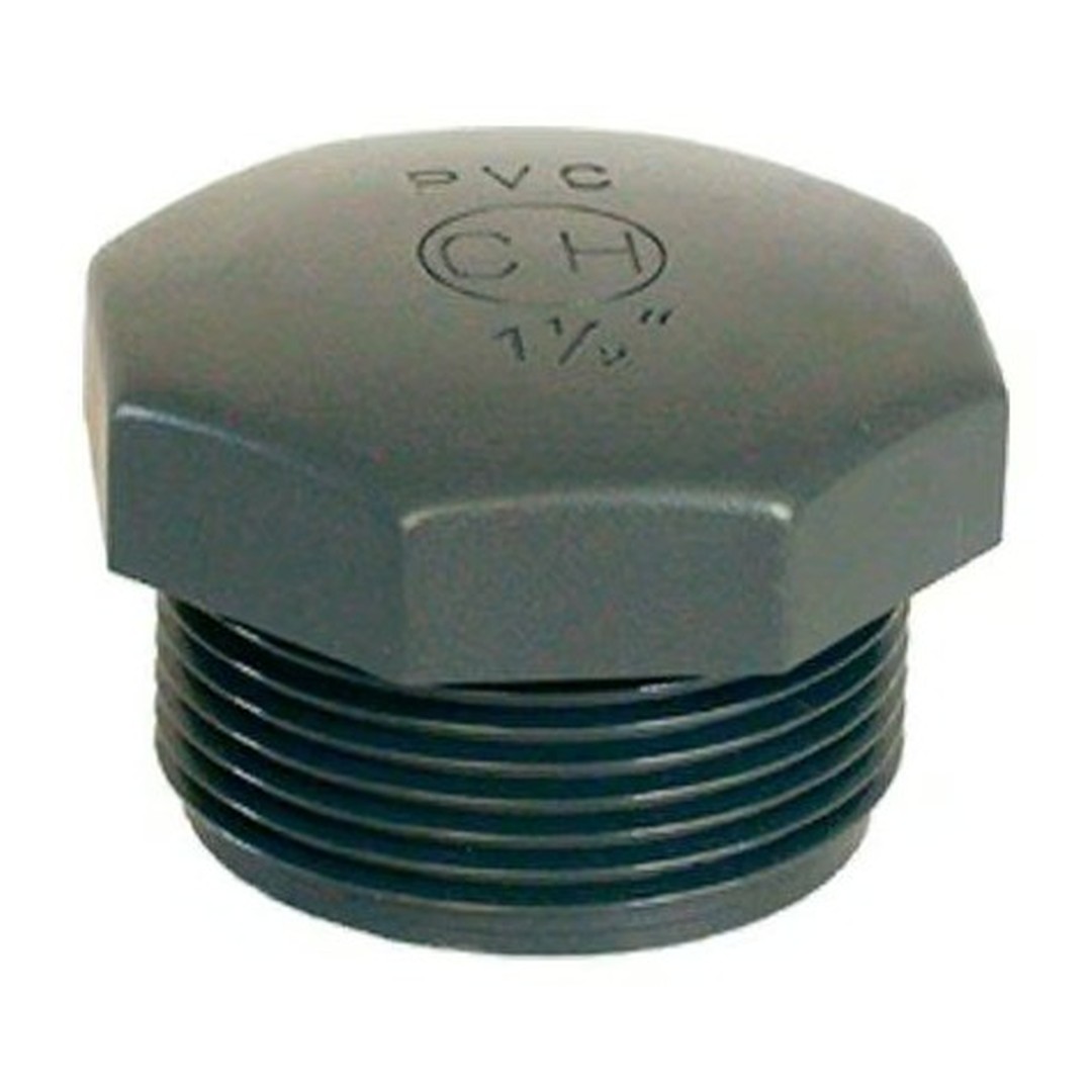 PVC tvarovka - Zátka 1 1/2“ ext.