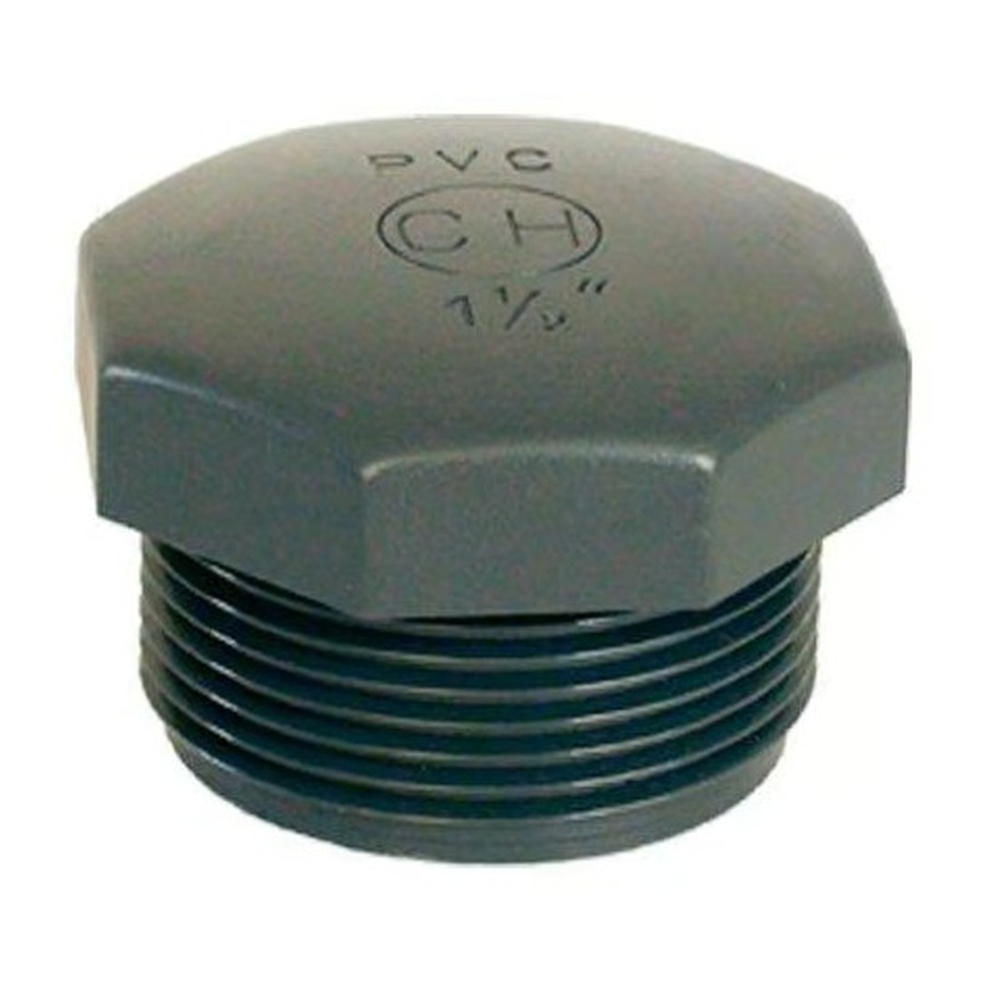 PVC tvarovka - Zátka 2“ ext.