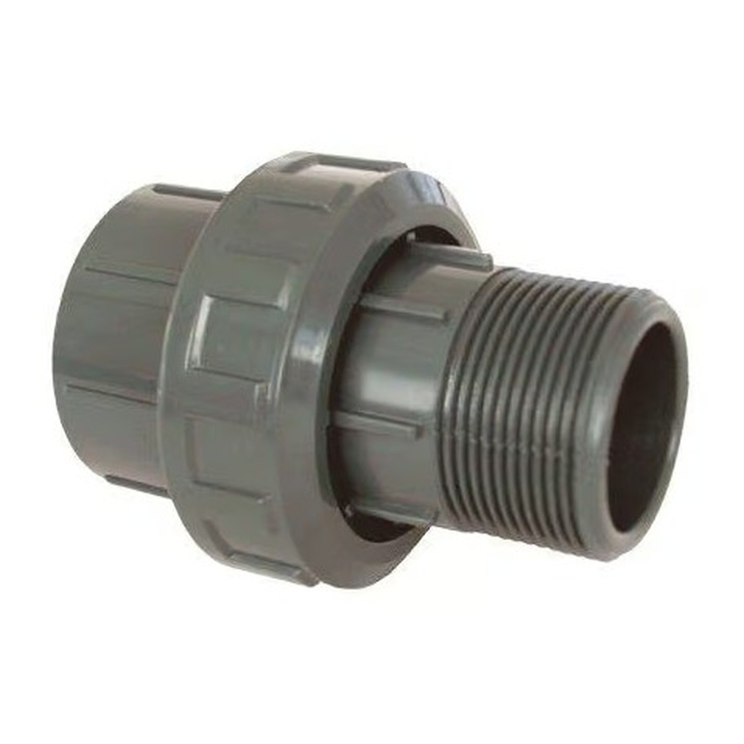 PVC tvarovka - Šroubení 50 x 1 1/2“ ext.