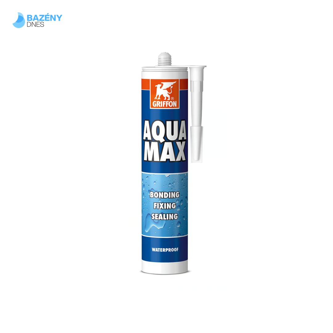 Aqua Max - Lepidlo pod vodu 415 g, šedé