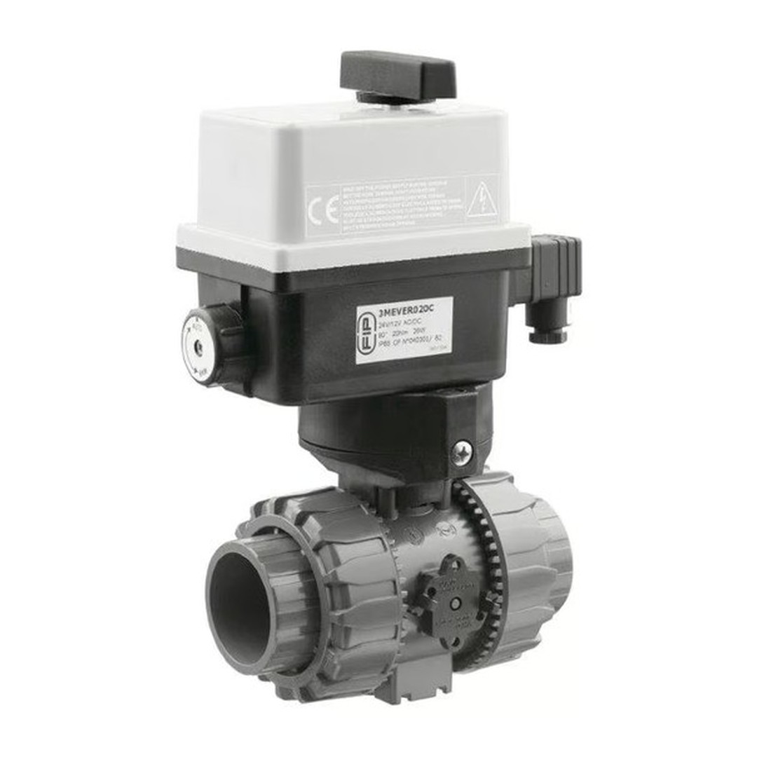 Kulový el. dvoucestný ventil 75 mm, 230 V, FIP - - pro solární systémy