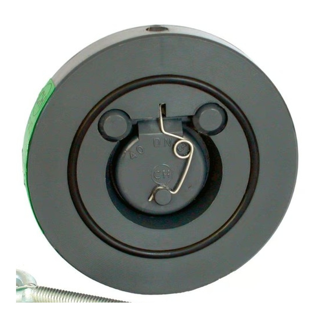 Zpětná klapka s pružinou bez příruby - 125 mm