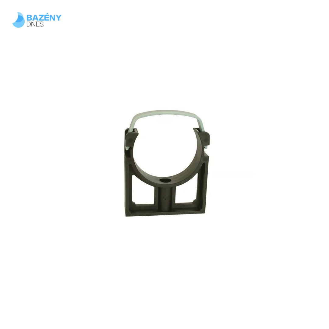 PVC Trubková svorka 63 mm s klipsem CH