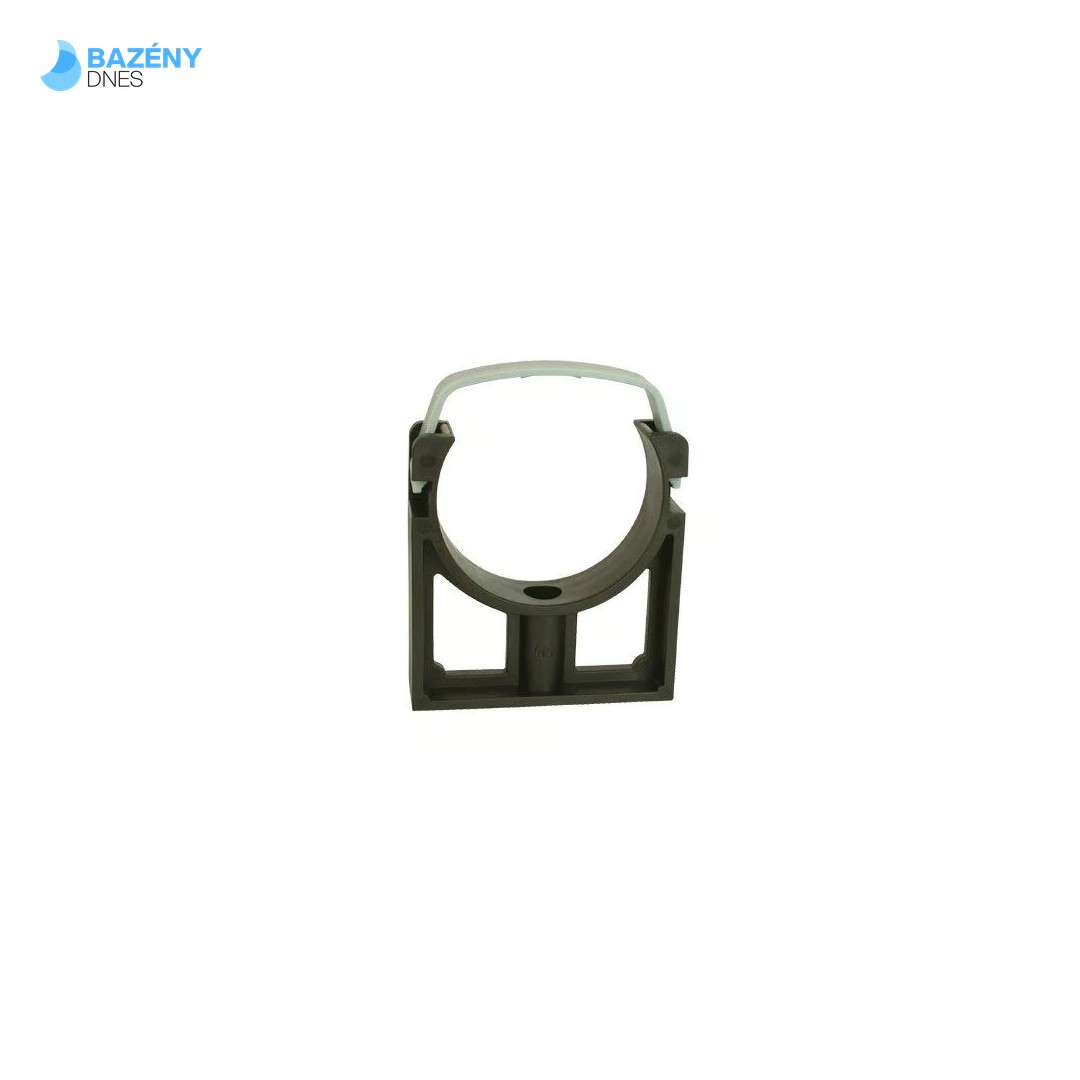 PVC Trubková svorka 75 mm s klipsem CH