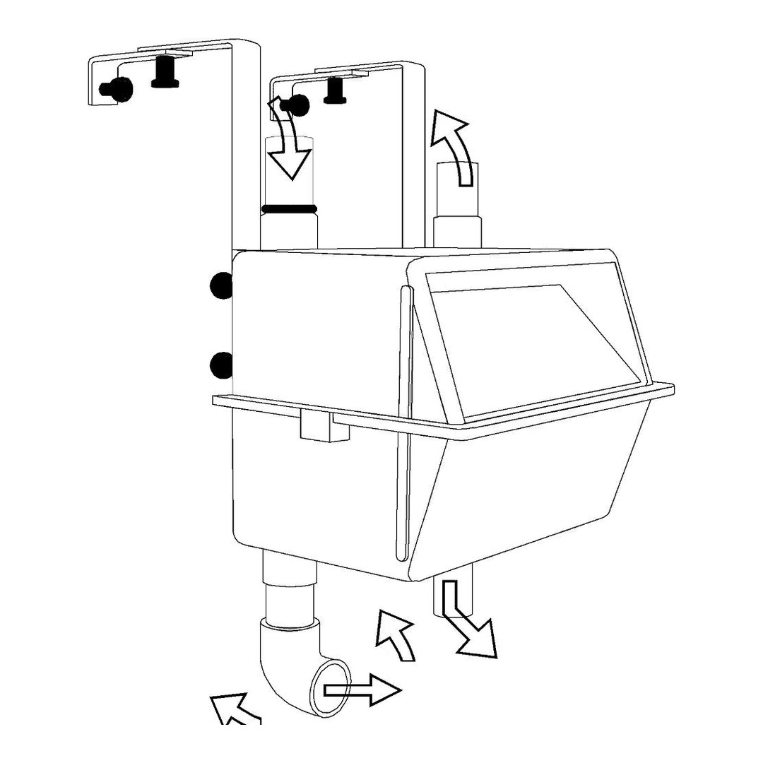 Skimmer závěsný 3