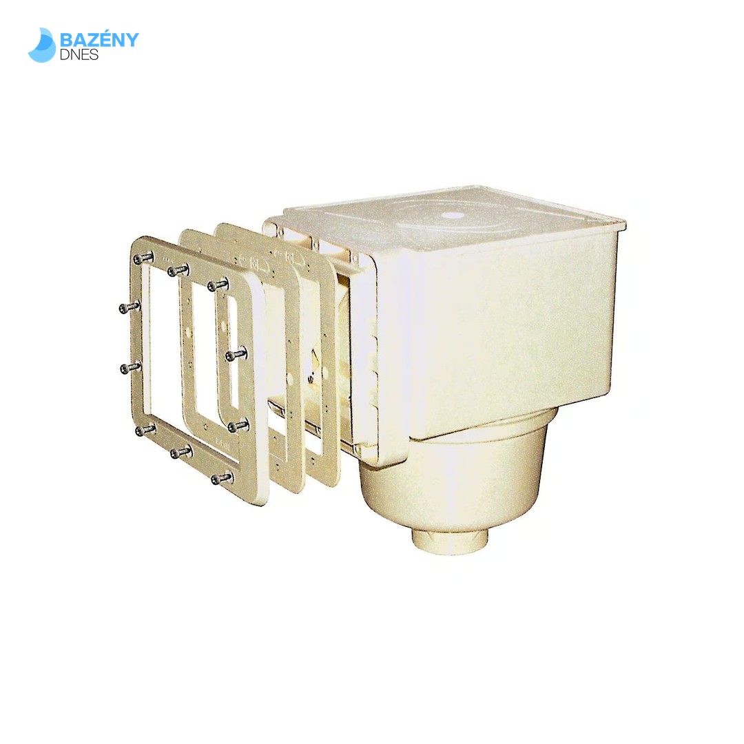 SKIMMER V10 ABS pro fólie, 150 x 150 mm, s mosaznými zástřiky 2