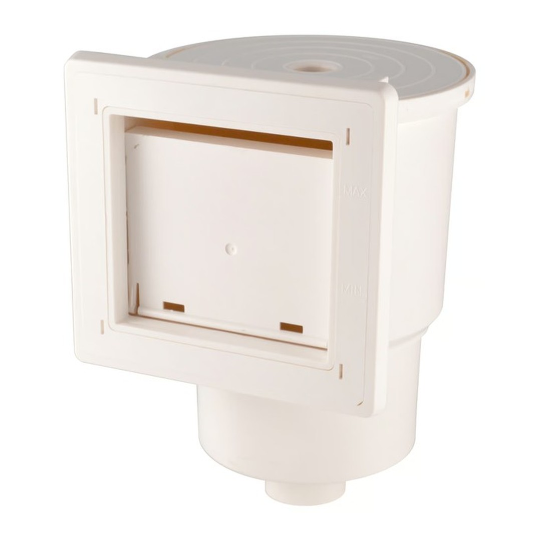 Skimmer VA 150 x 150 mm, s clonkou šroubů, pro fólie, připojení 1, 5“