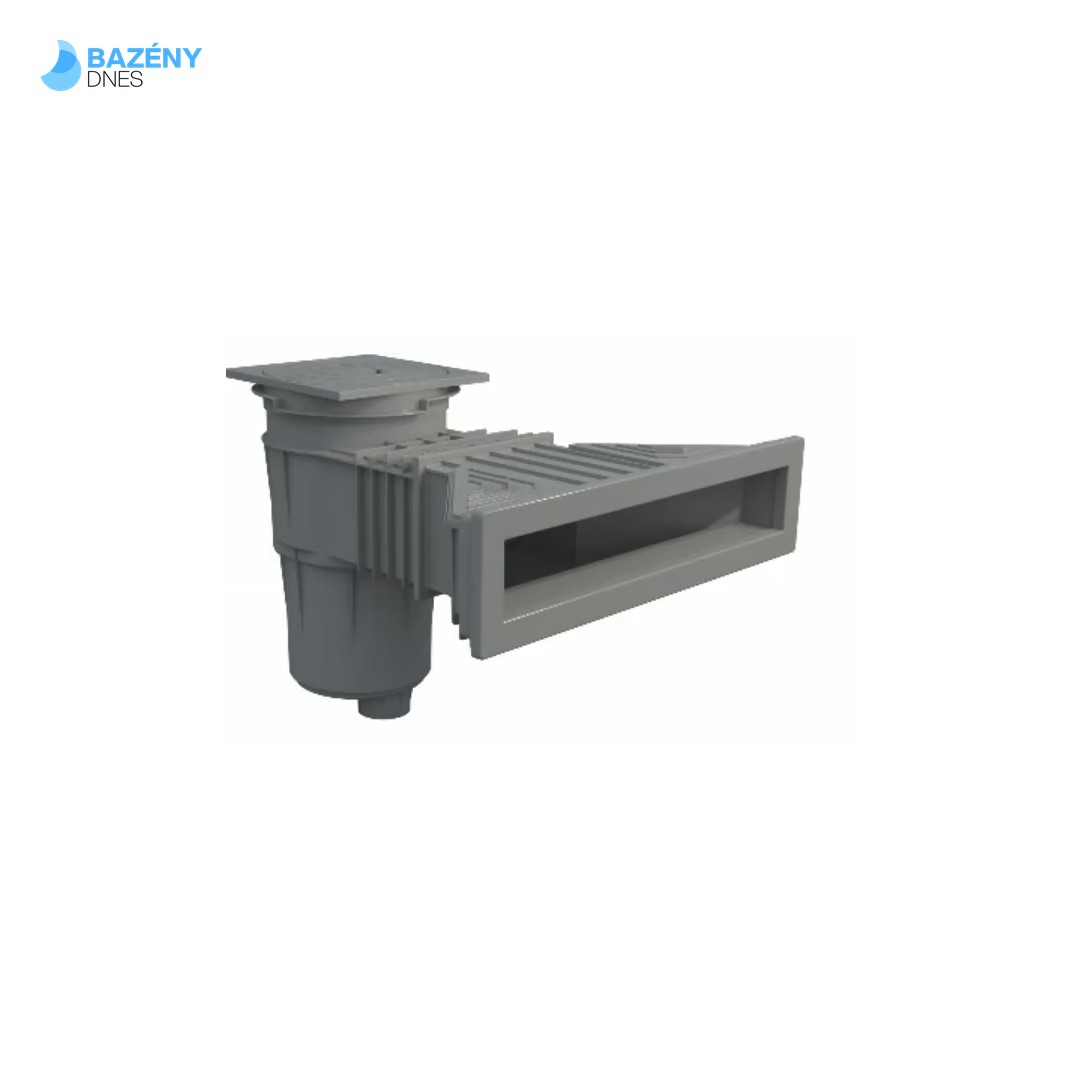 Superskimmer 17, 5 l s mosaznými záštřiky - tmavě šedý (RAL7016)