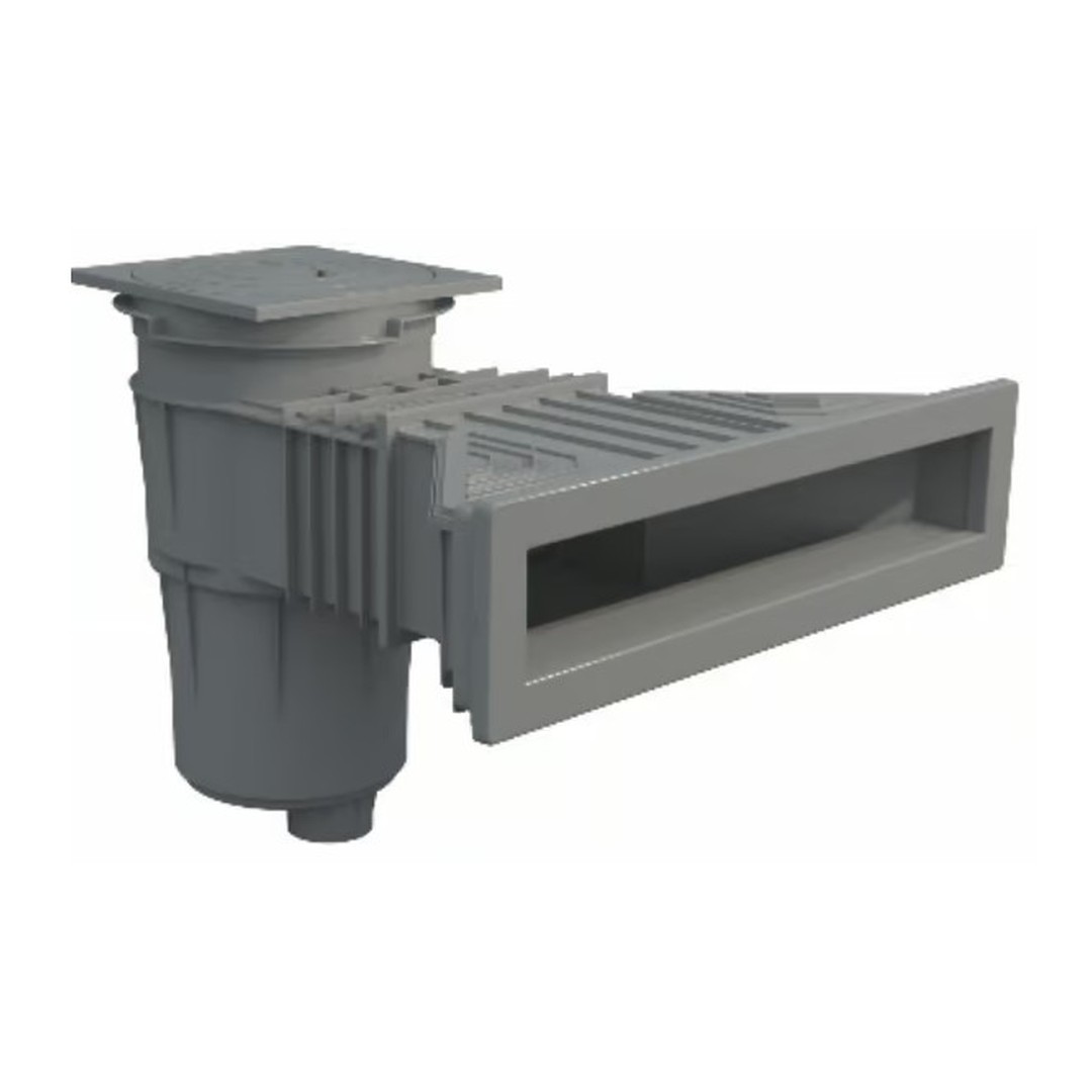 Superskimmer 17, 5 l s mosaznými záštřiky - tmavě šedý (RAL7016)