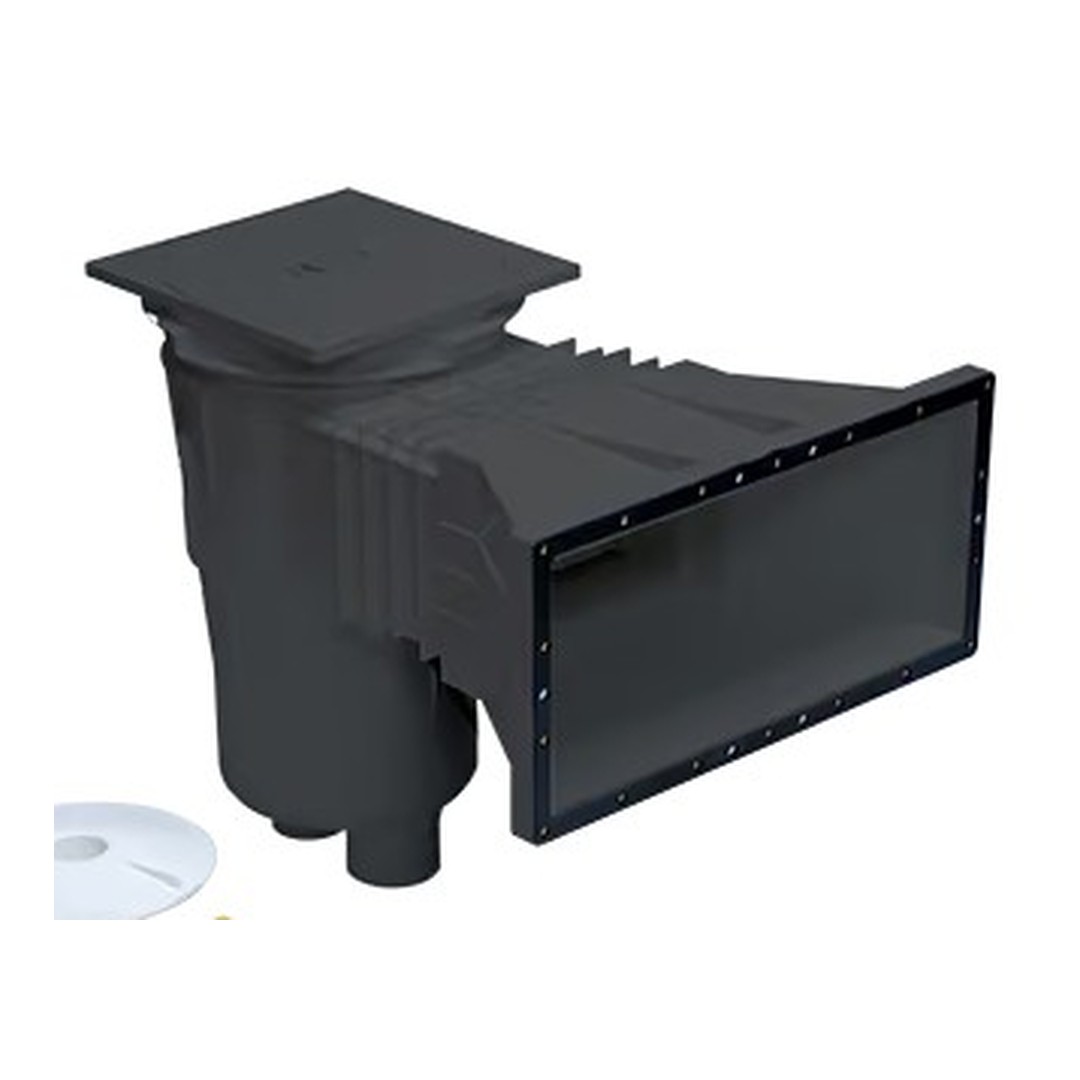 Skimmer 17, 5 l, pro fólie, s mosaznými zástřiky, široké hrdlo, RAL7016