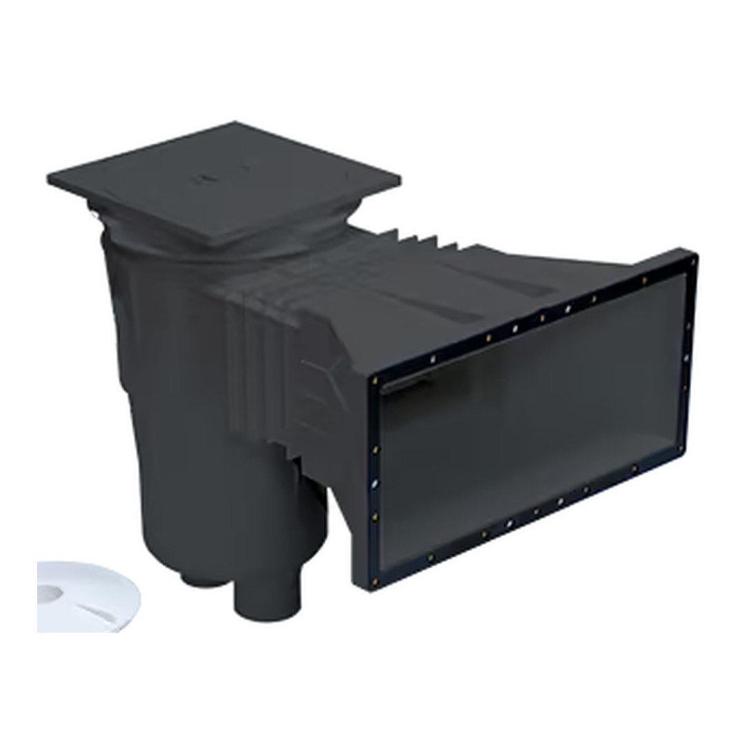 Skimmer 17, 5 l, pro fólie, s mosaznými zástřiky, široké hrdlo, RAL7016 4