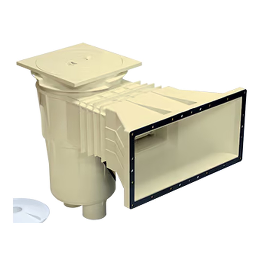 Skimmer 17, 5 l, pro fólie, s mosaznými zástřiky, široké hrdlo, RAL1015 4