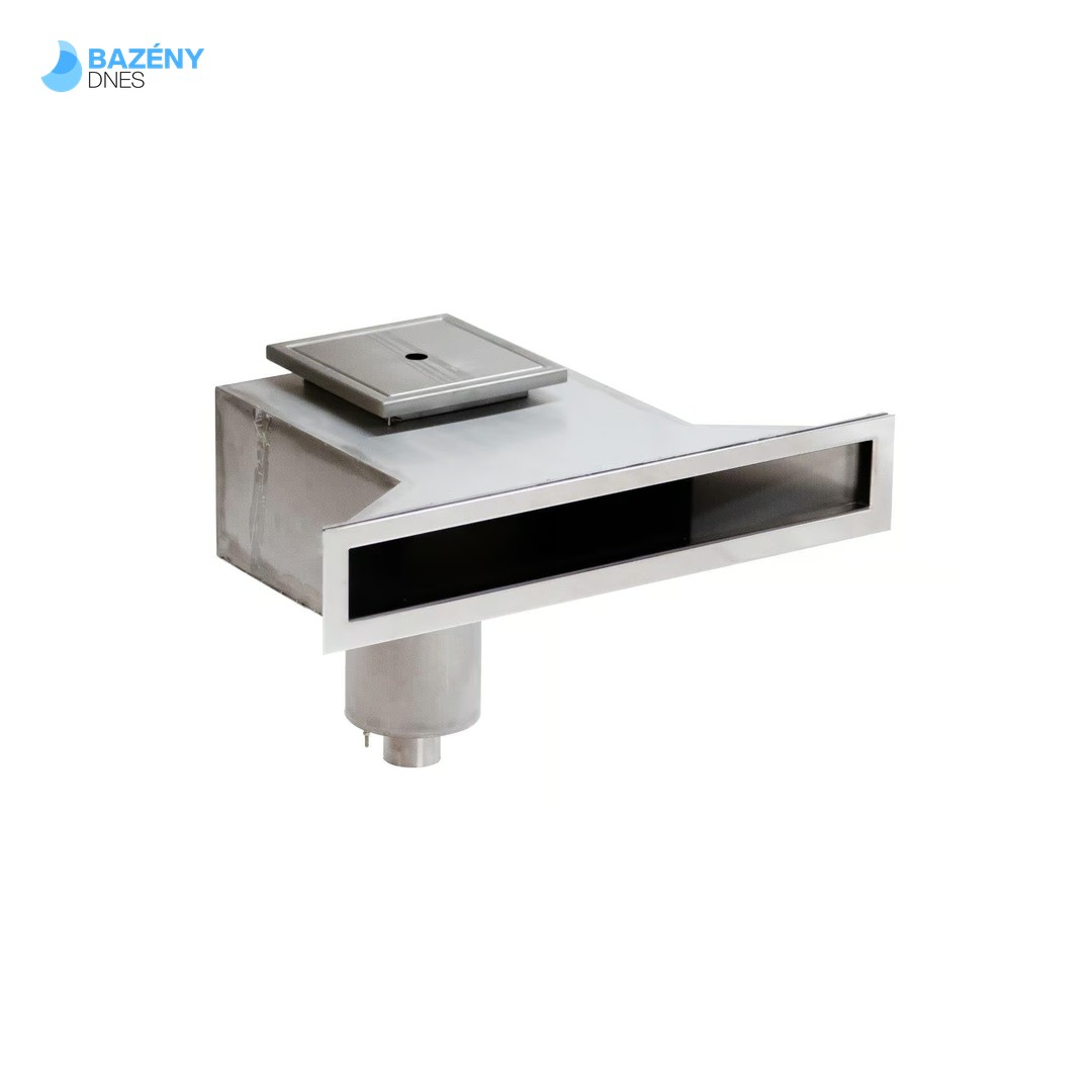 Nerezový skimmer pro fóliové bazény 3