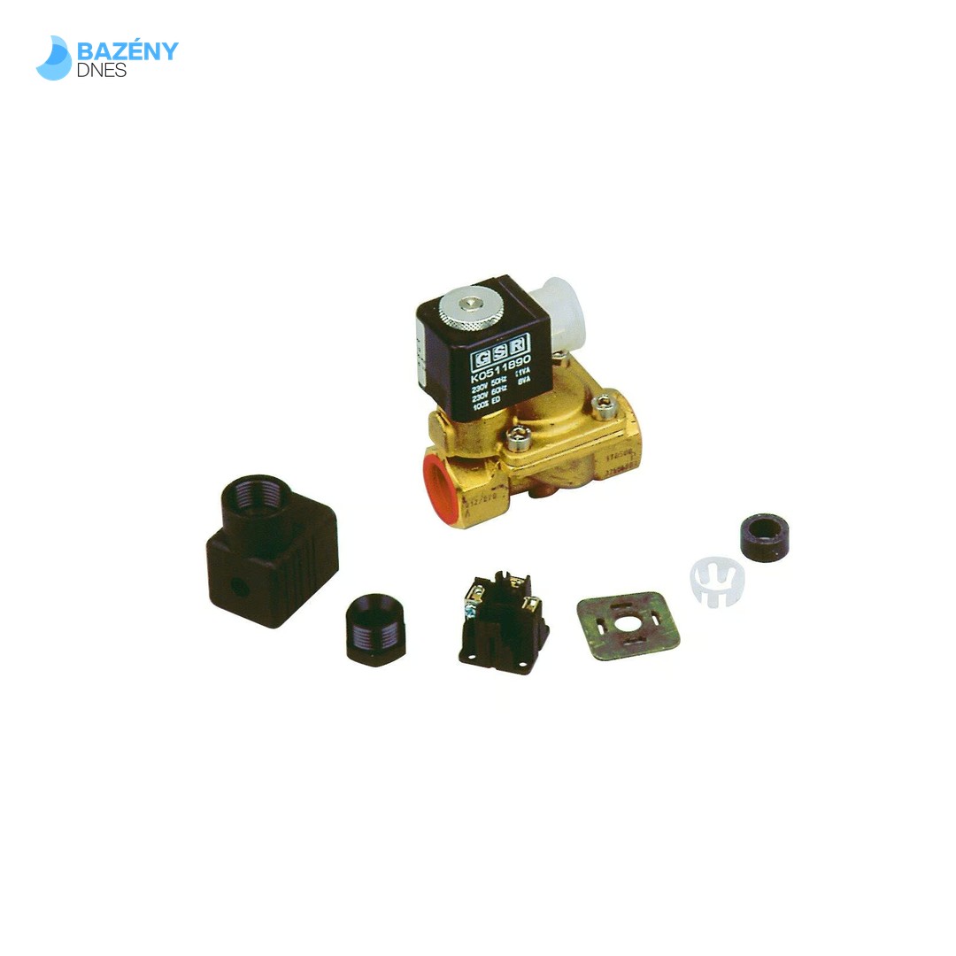 Elektronické hlídání hladiny - Elektromagnetický ventil 1/2“