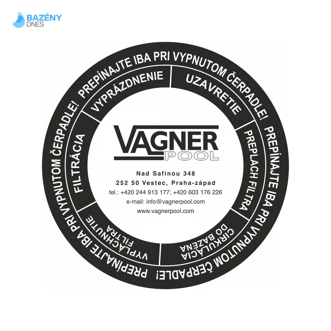 Slovenský popis na 6 - cestný ventil