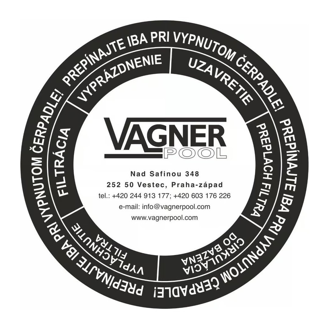 Slovenský popis na 6 - cestný ventil