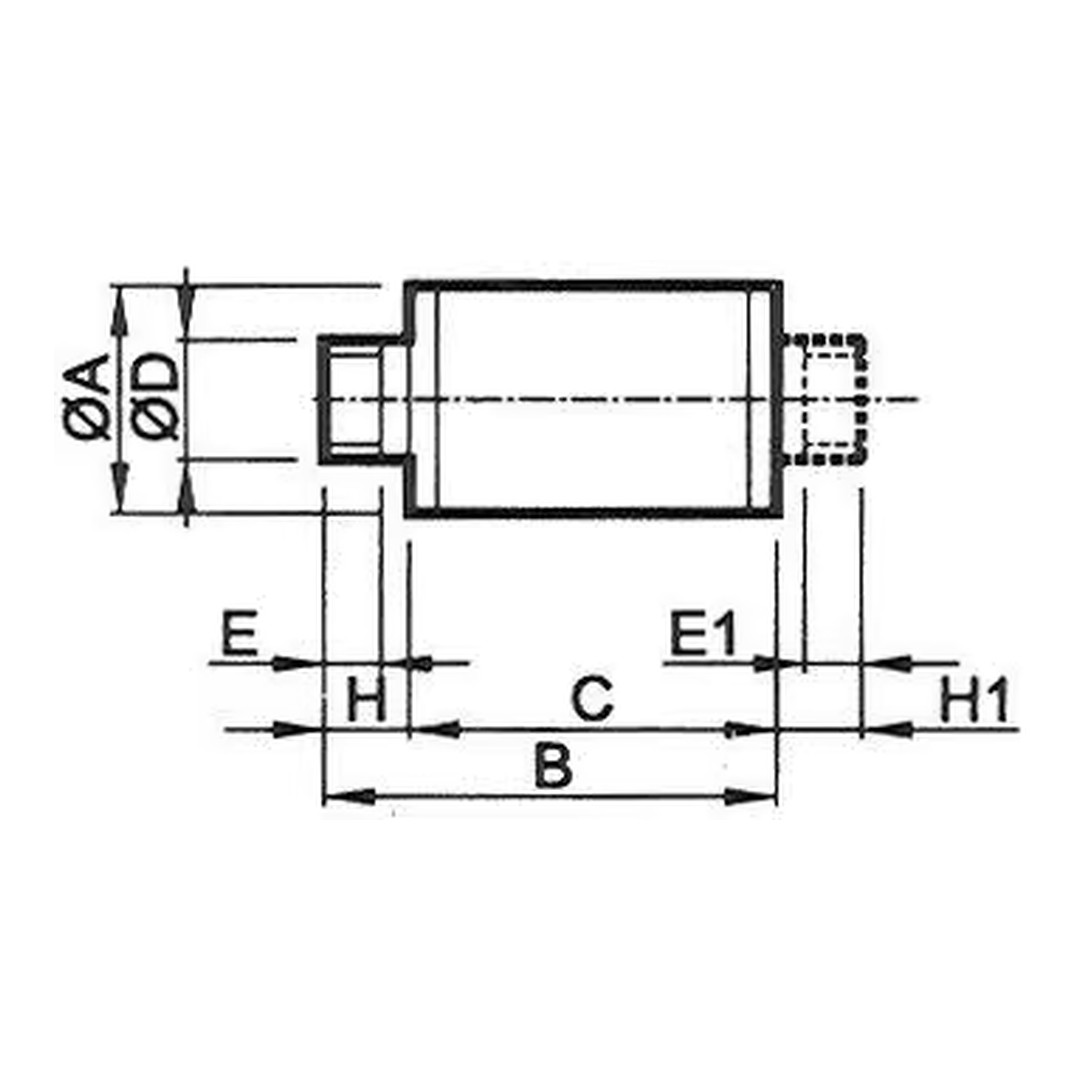 Tlumič hluku SEKO, napojení 2“ 3