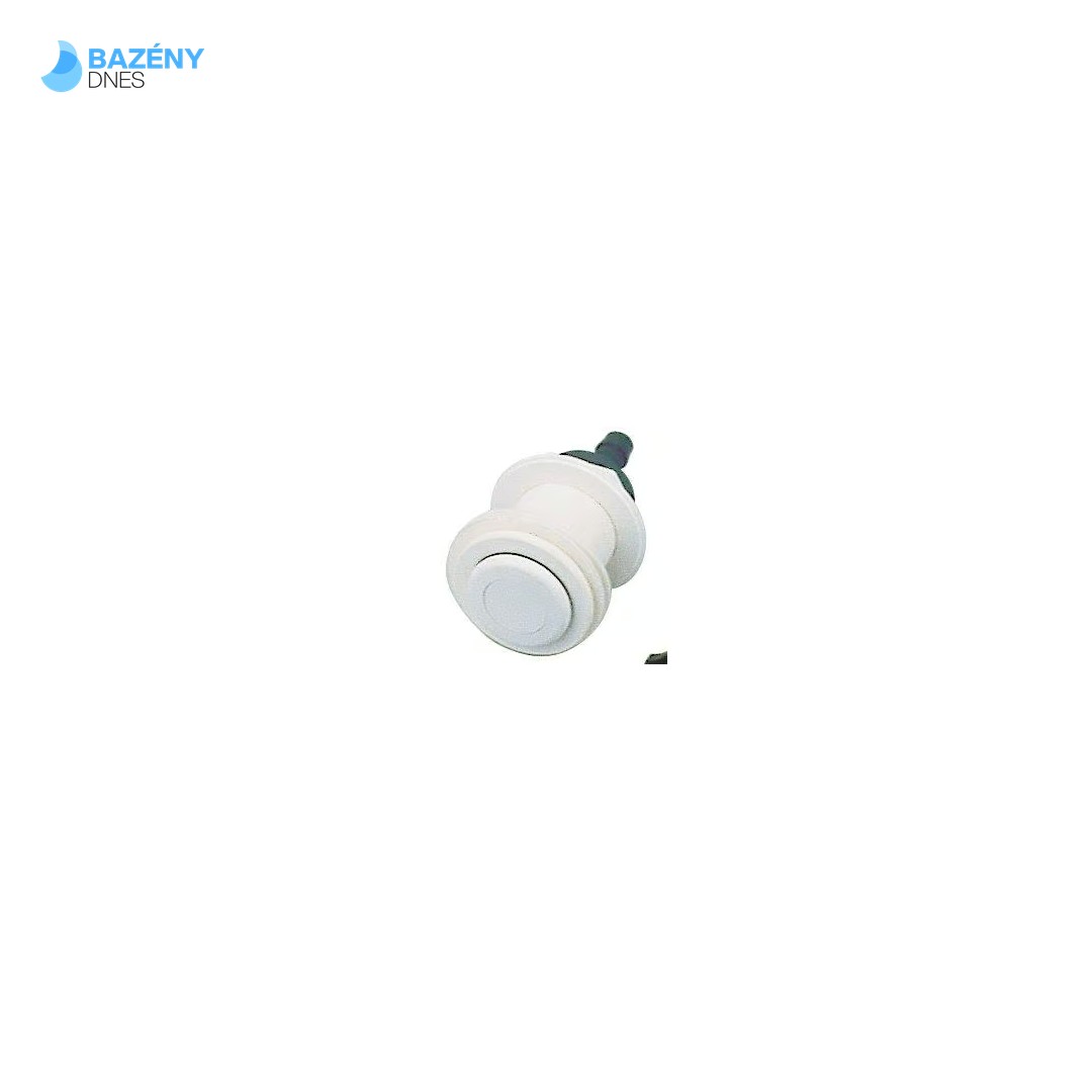 Pneumatické tlačítko, včetně průchodu stěnou - - pro předvyrobené bazény