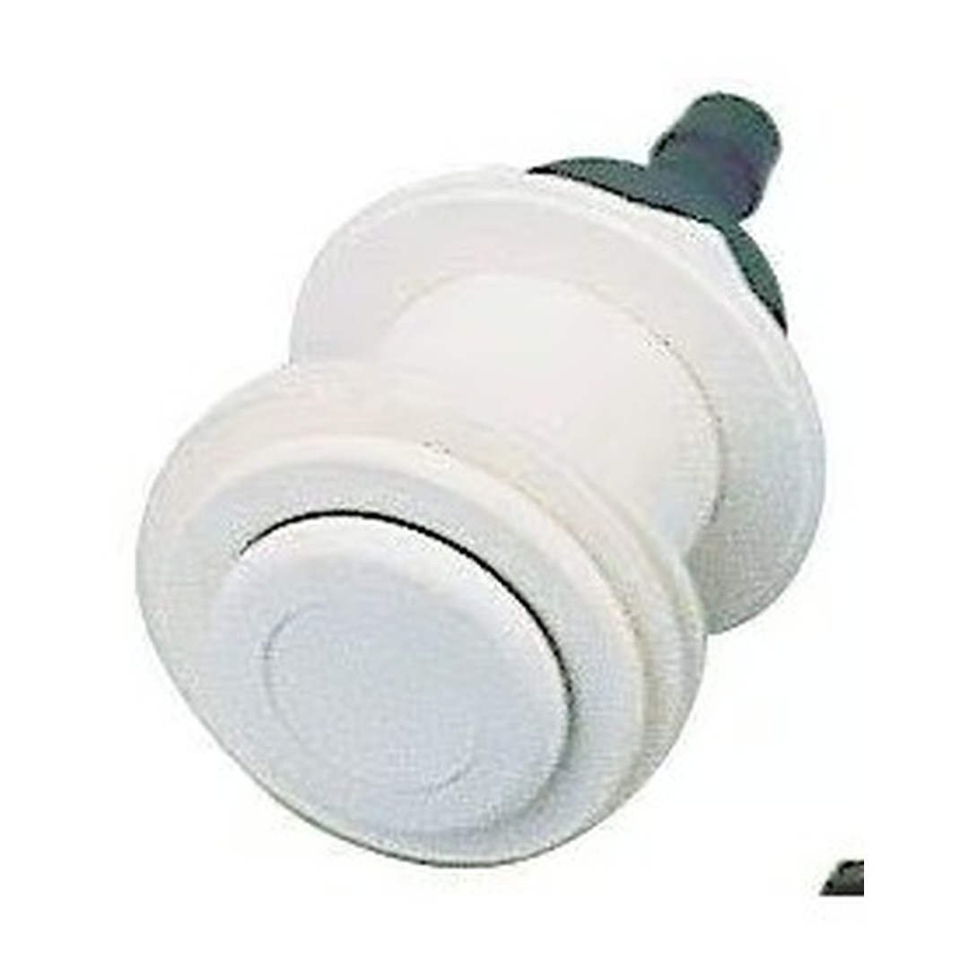 Pneumatické tlačítko, včetně průchodu stěnou - - pro předvyrobené bazény