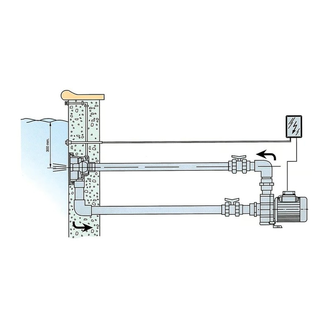 Protiproud VAG - JET pro předvyrobené baz. - 66 m3/h, 230 V, 2, 2 kW