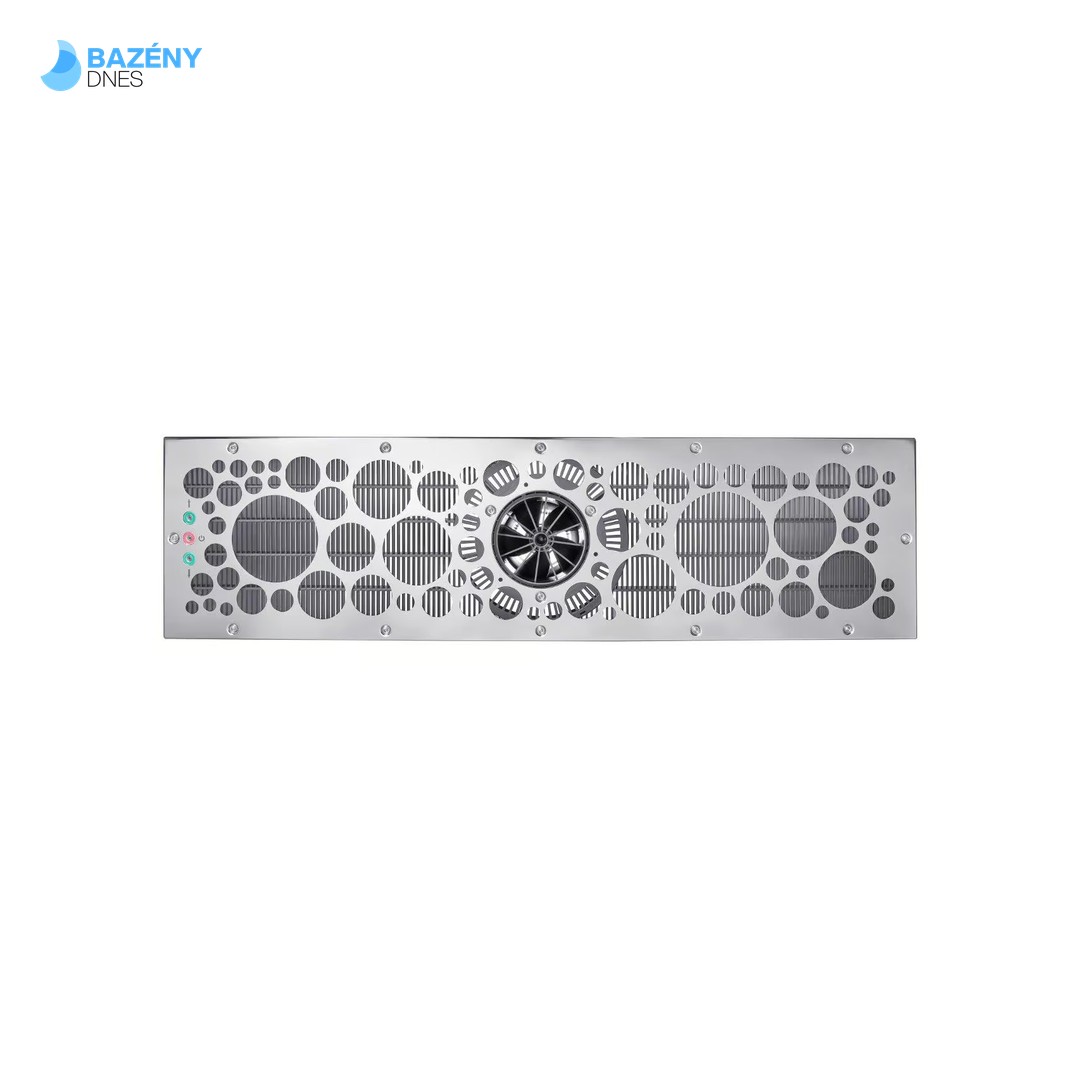 Čelo protiproudu BaduJET TURBO PRO + průchod, DESIGN 2