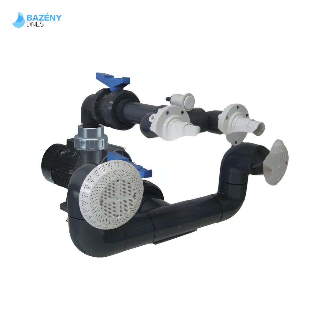 COMPASS - 84 m3/h, 400V, 4, 0kW - Komplet Double Jet