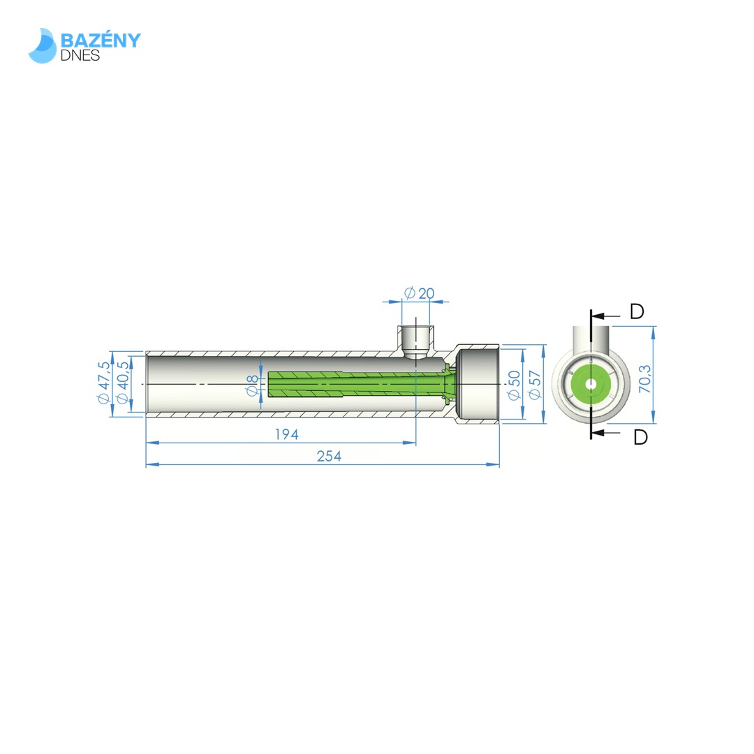 Přisávací díl k trysce VA 4