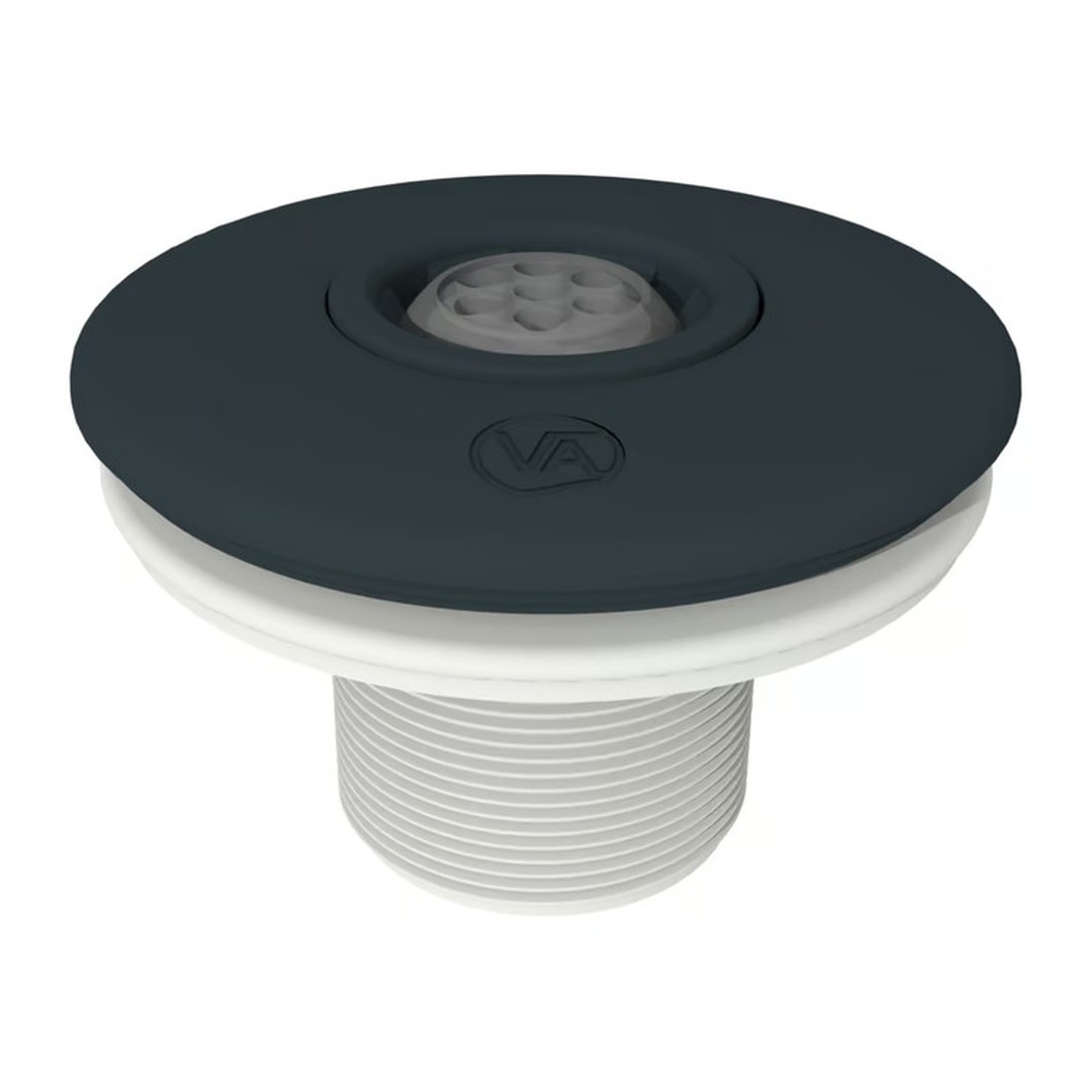 Tryskový set VA, s mosaznými zástřiky, pro fóliové bazény, připojení lepením 50 mm, tmavě šedá (RAL7016)