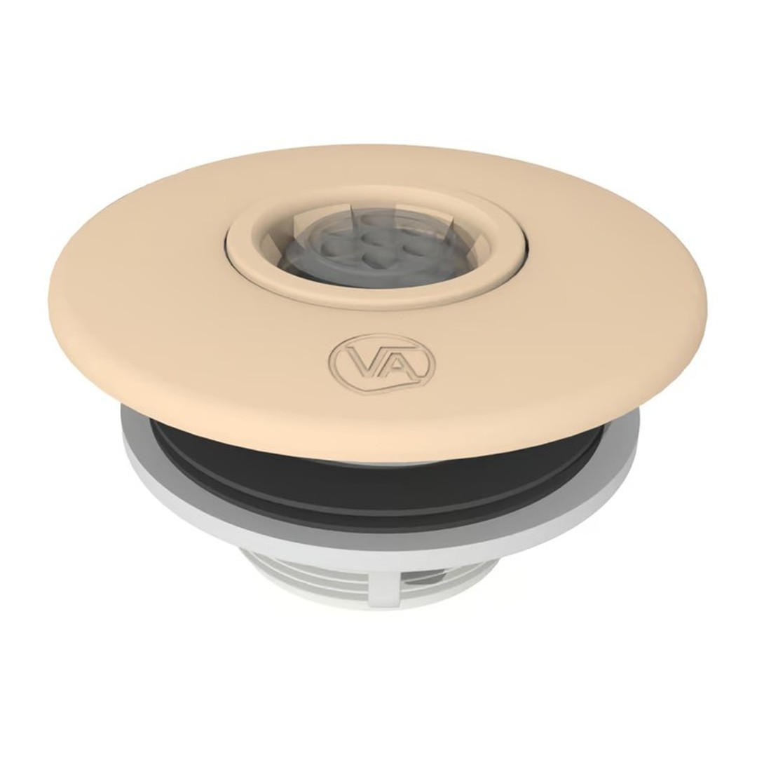 Tryskový set VA, pro předvyrobené bazény, připojení lepením 50 mm, písková (RAL1015)