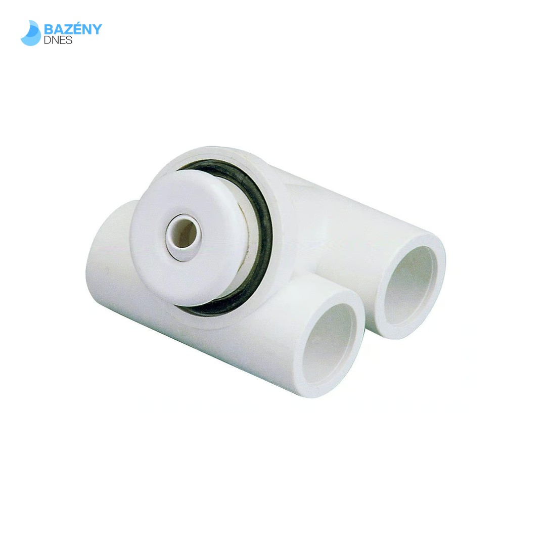 Hydromasážní tryska - Mikrotryska ABS (bílá), d= otvoru 12 mm