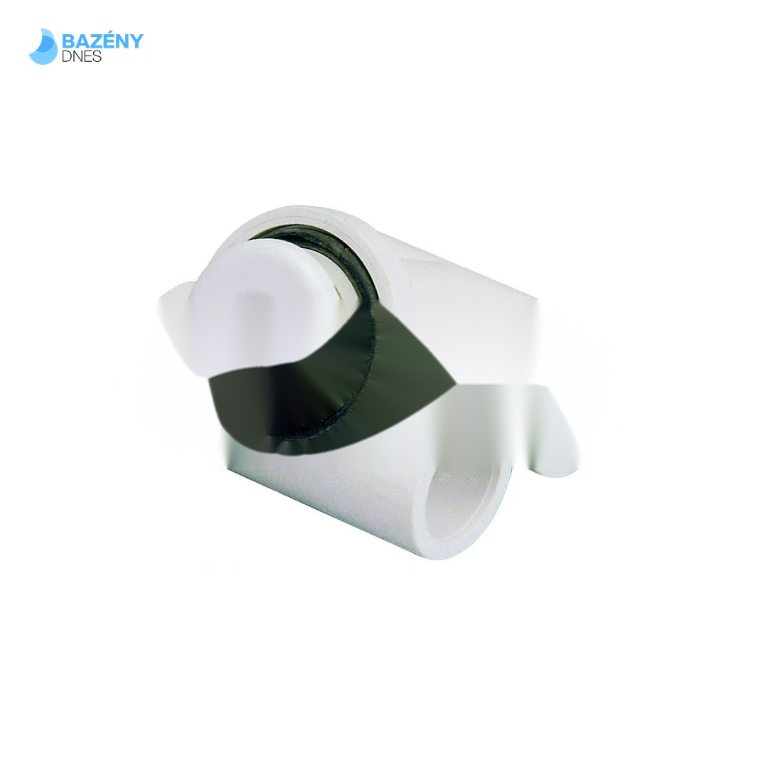 Hydromasážní tryska - Mikrotryska ABS (bílá), d= otvoru 12 mm