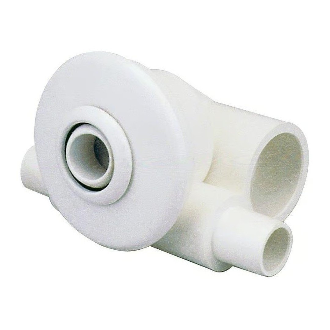 Hydromasážní tryska - Minitryska 24 ABS (bílá), d= otvoru 23 mm