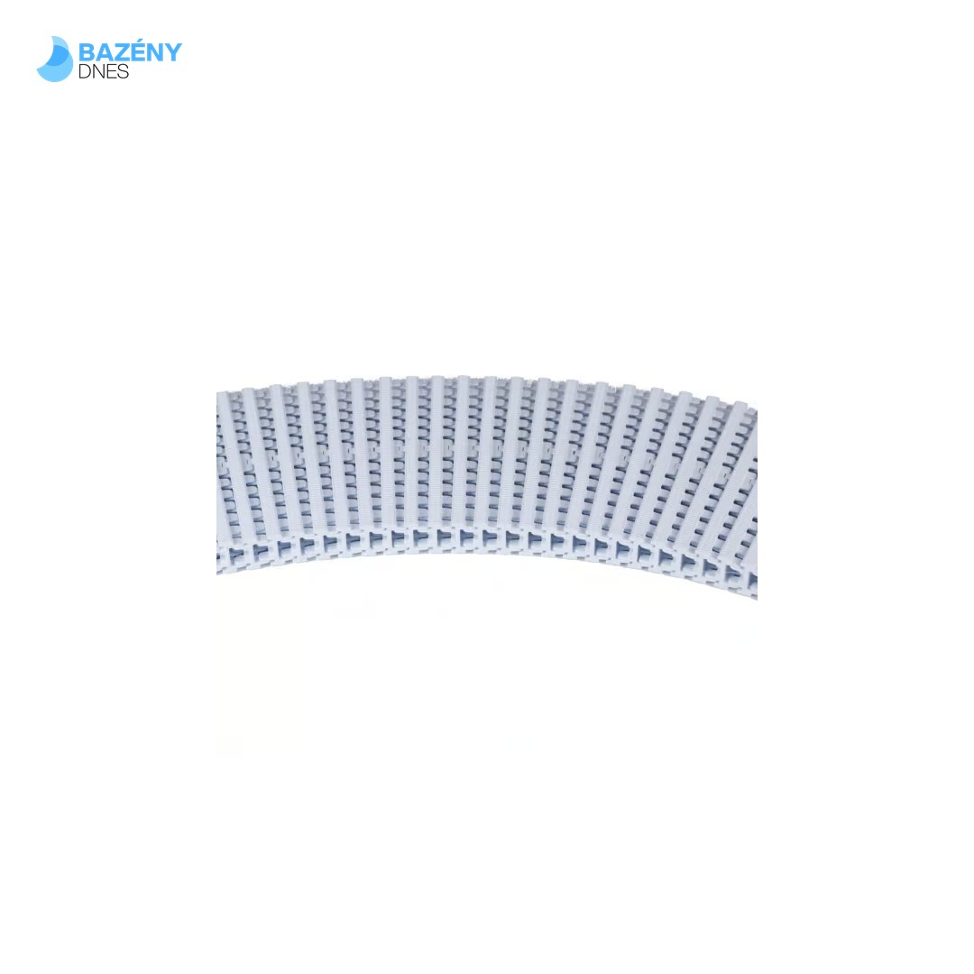 Přelivový roll rošt - bílý - šířka 245 mm, výška 22mm (45ks/m)