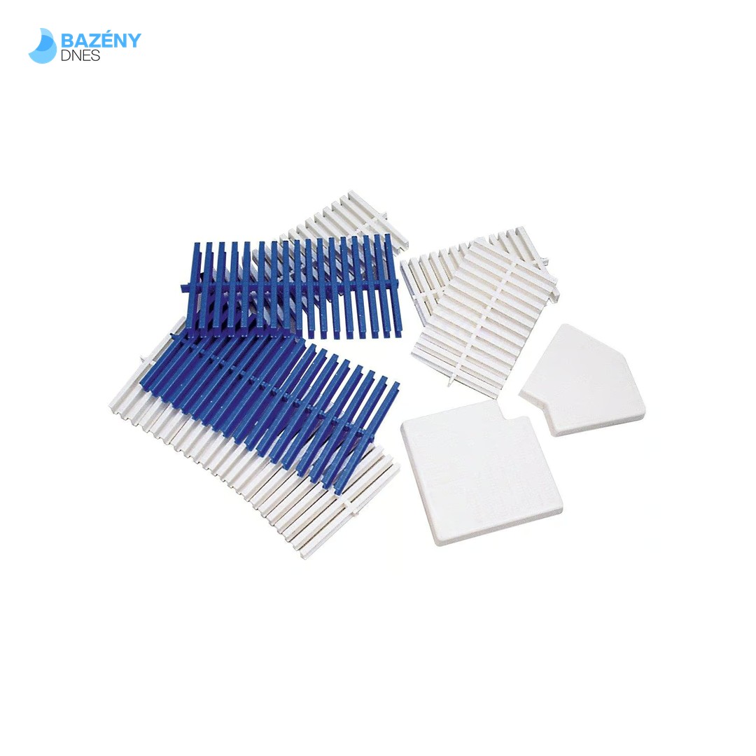 Roh pro roll rošt - - 90° (pro pravoúhlé bazény) 300 mm