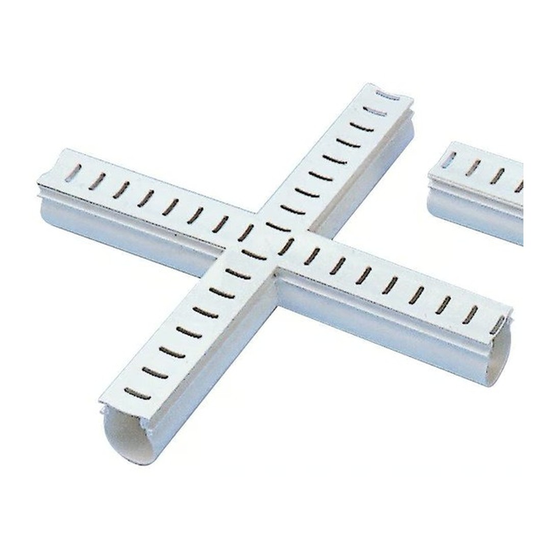 Odvodňovací žlábek s mřížkou (rohový kus 90°)