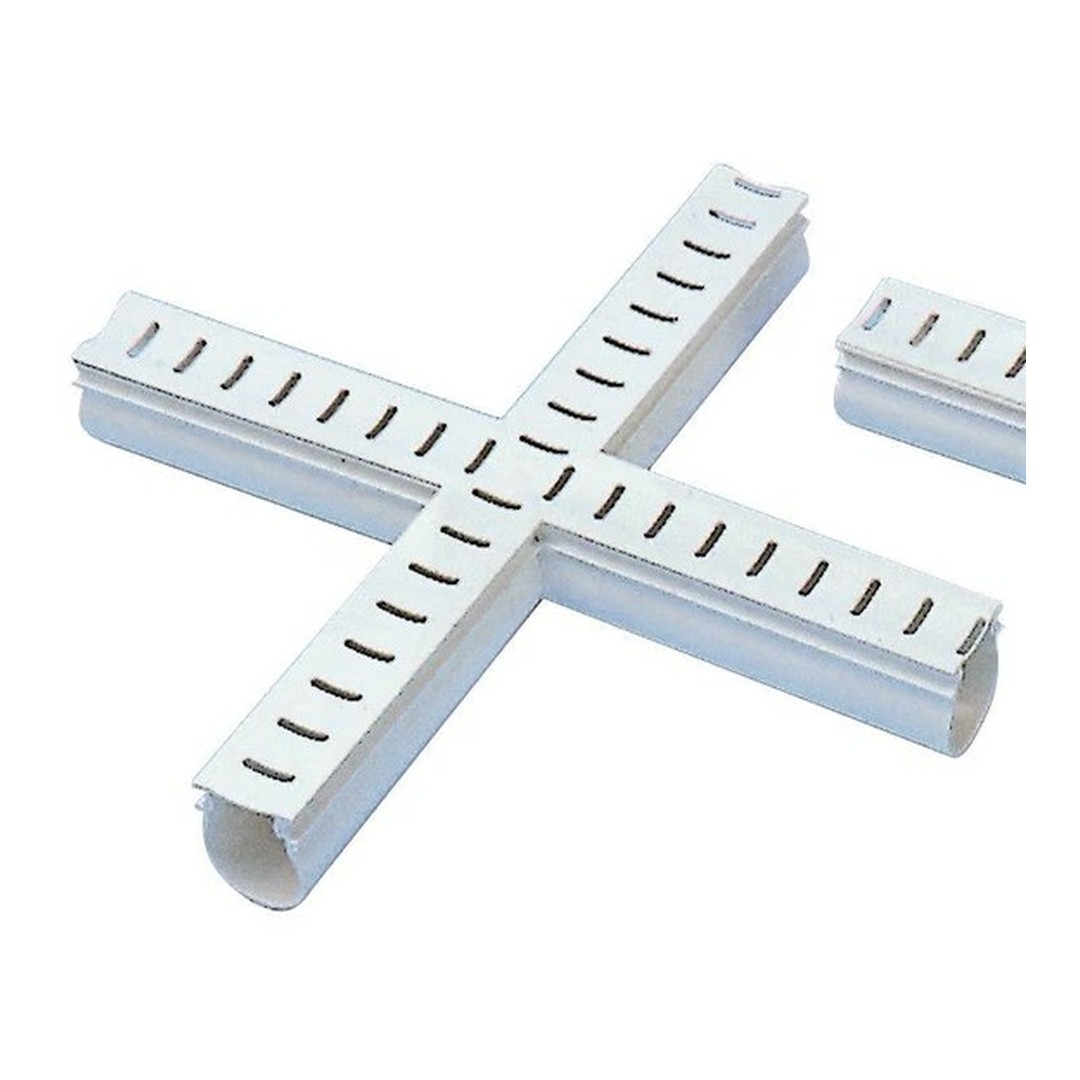 Odvodňovací žlábek s mřížkou (kříž 90°)