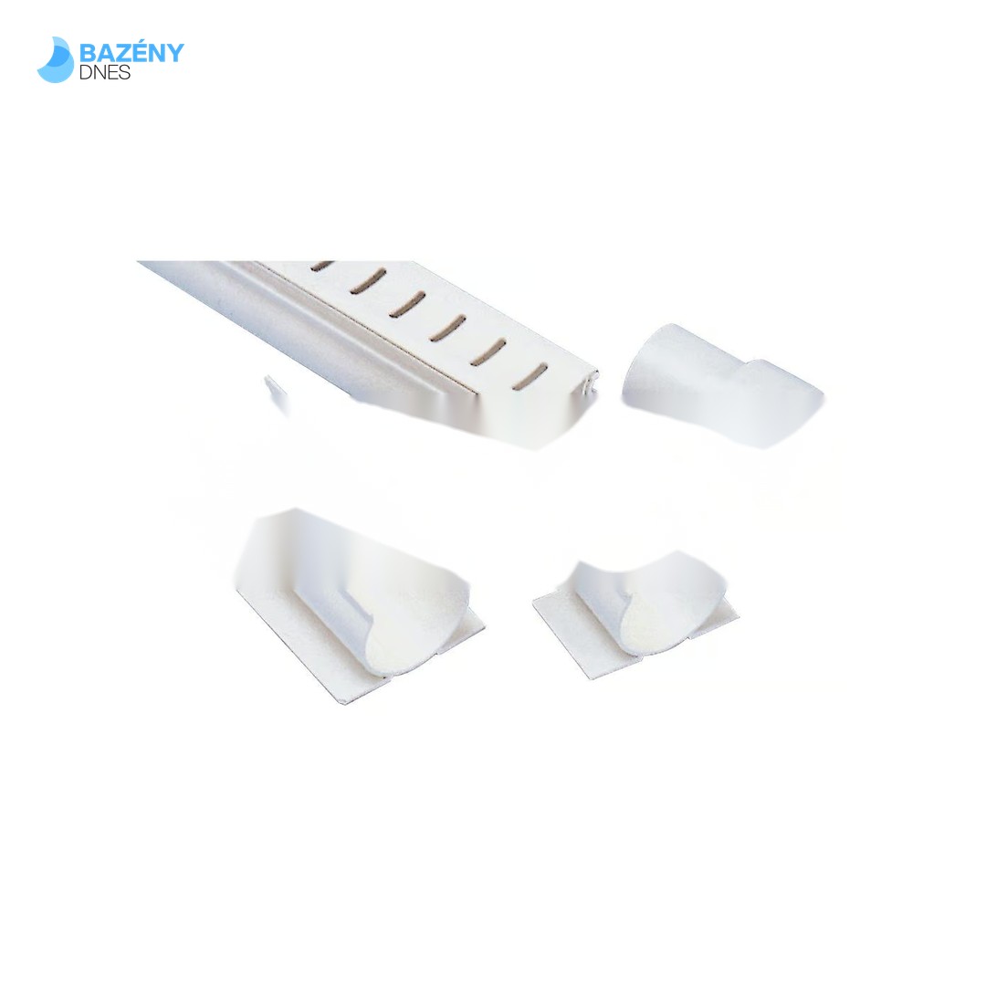 Držák (klips k upevnění odvodňovacího žlábku)