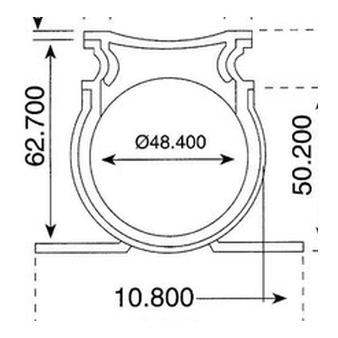 Odvodňovací žlábek s mřížkou 1 ks - - délka 3 m 3