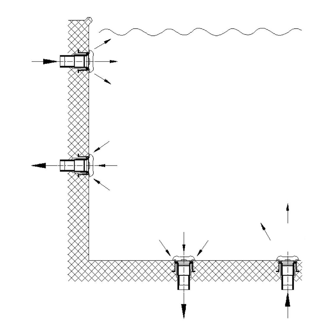 Sání Uni - set 2“x 50 mm NEREZ 6