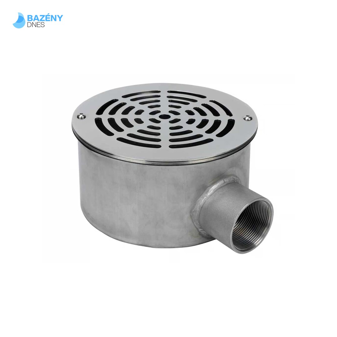 Podlahová výpust NEREZ pro beton - KRUHOVÁ