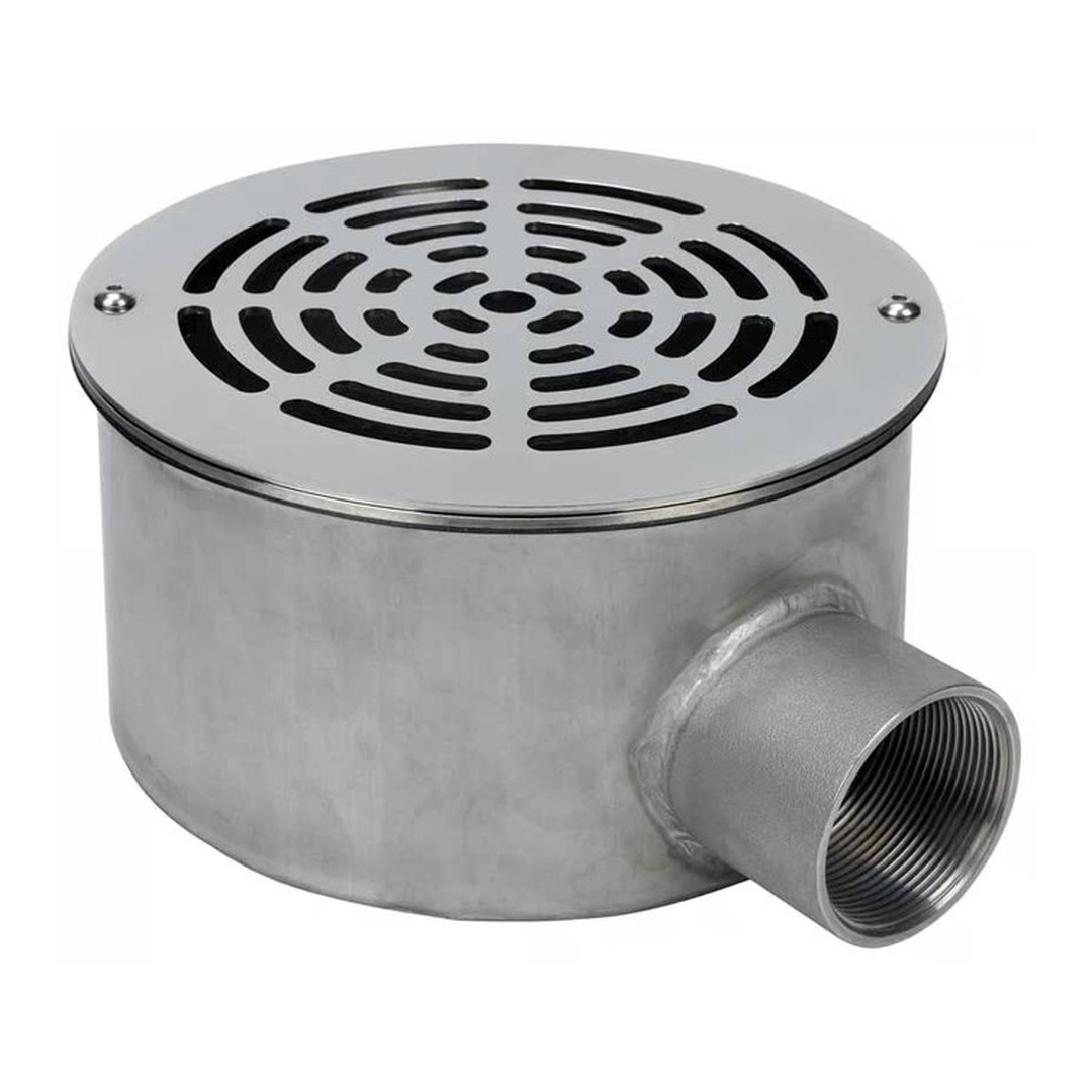 Podlahová výpust NEREZ pro fólii - KRUHOVÁ