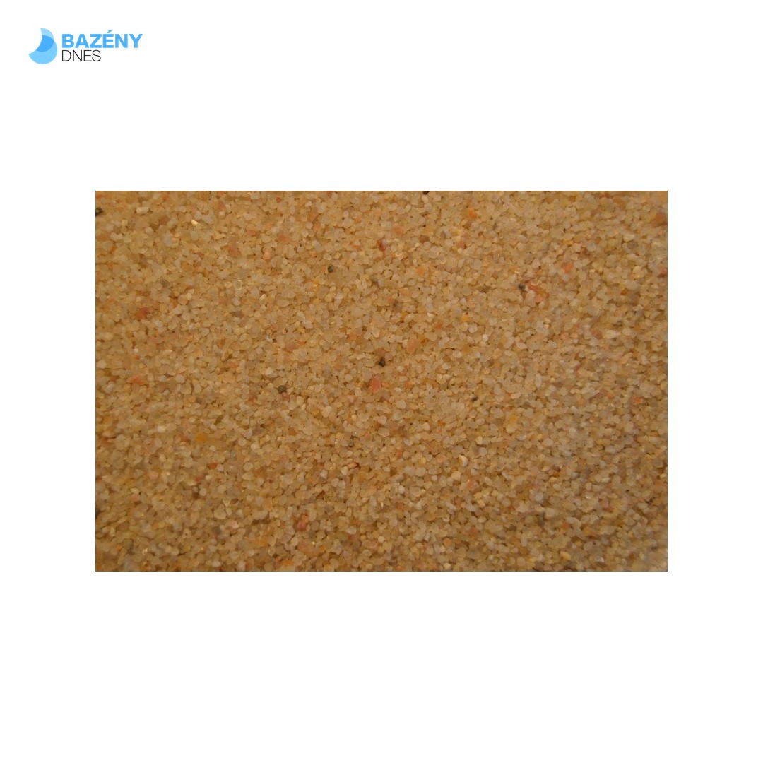 Filtrační písek - frakce 0, 6 - - 1, 2 mm - - baleno po 25 kg. 4