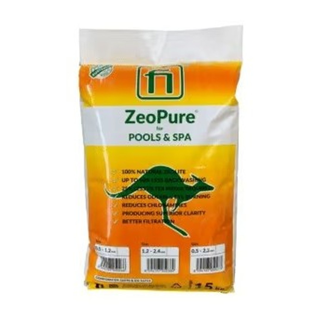 Zeolit ZeoPure - 0, 5 - 1, 2 mm (pytel 15kg)