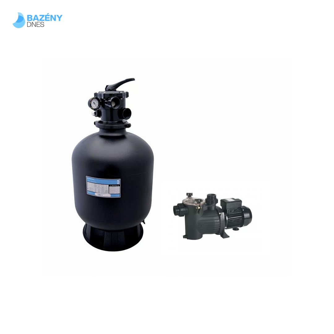 Filtrační zařízení Azur KIT 380 6m3/hod na podstavci s čerpadlem Preva