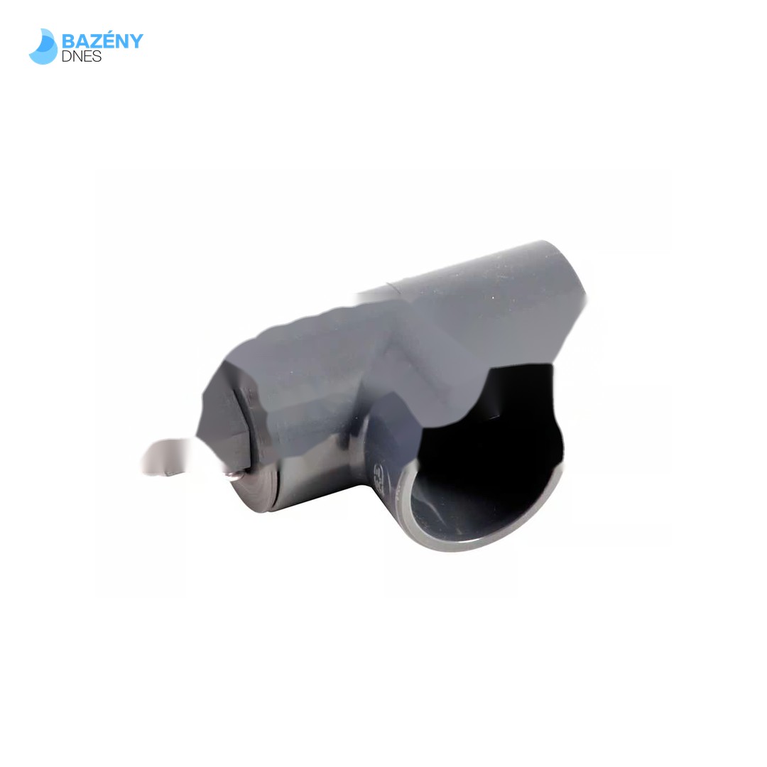 Jímka pro čidlo v T - kuse pro snímání teploty vody - dlouhá