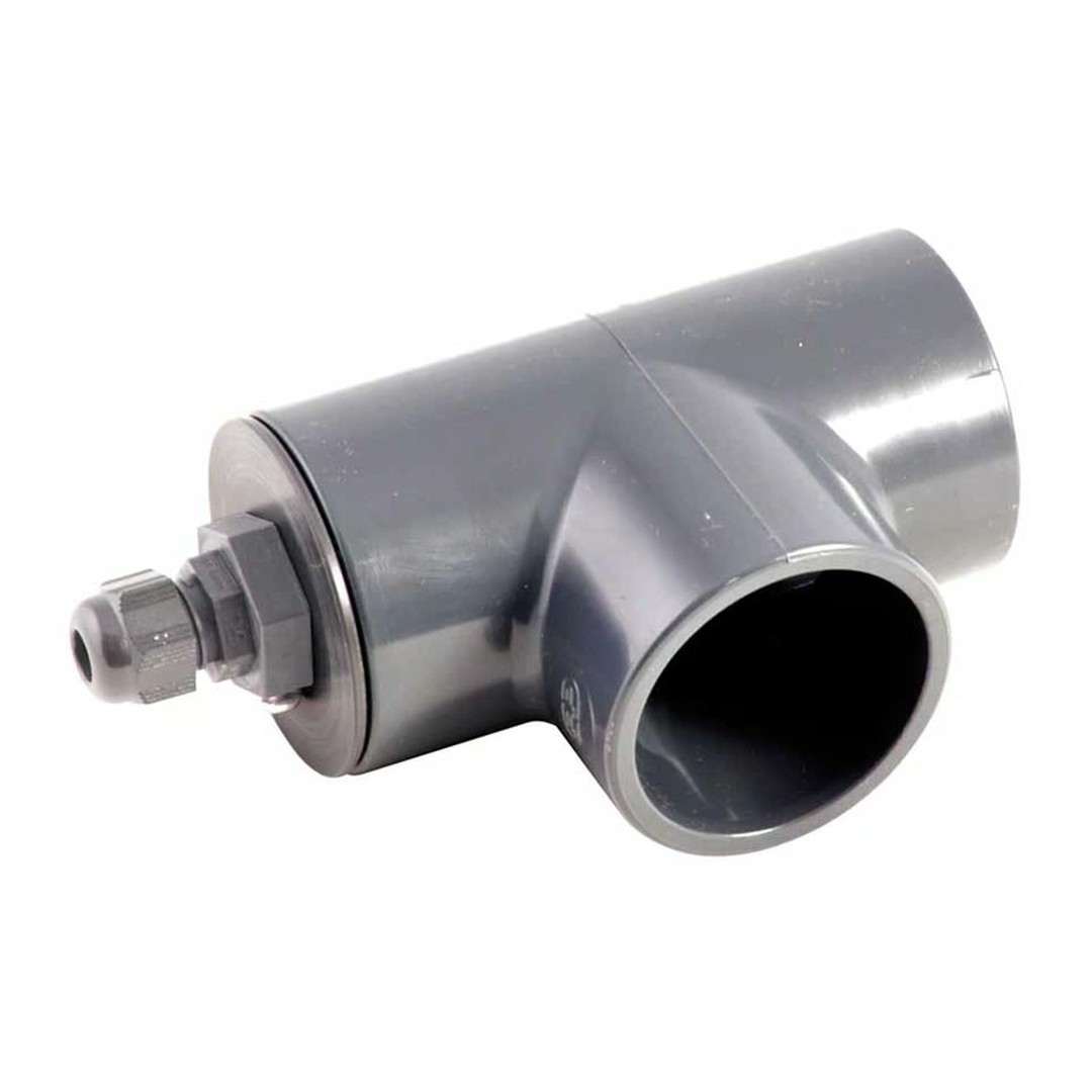 Jímka pro čidlo v T - kuse pro snímání teploty vody - dlouhá