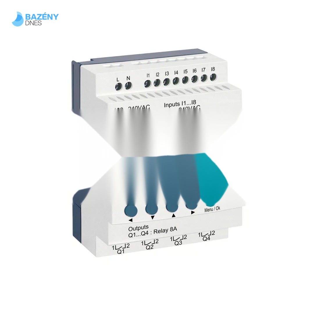 DIN modul ZELIO 230V - řízení BESGO ventilu