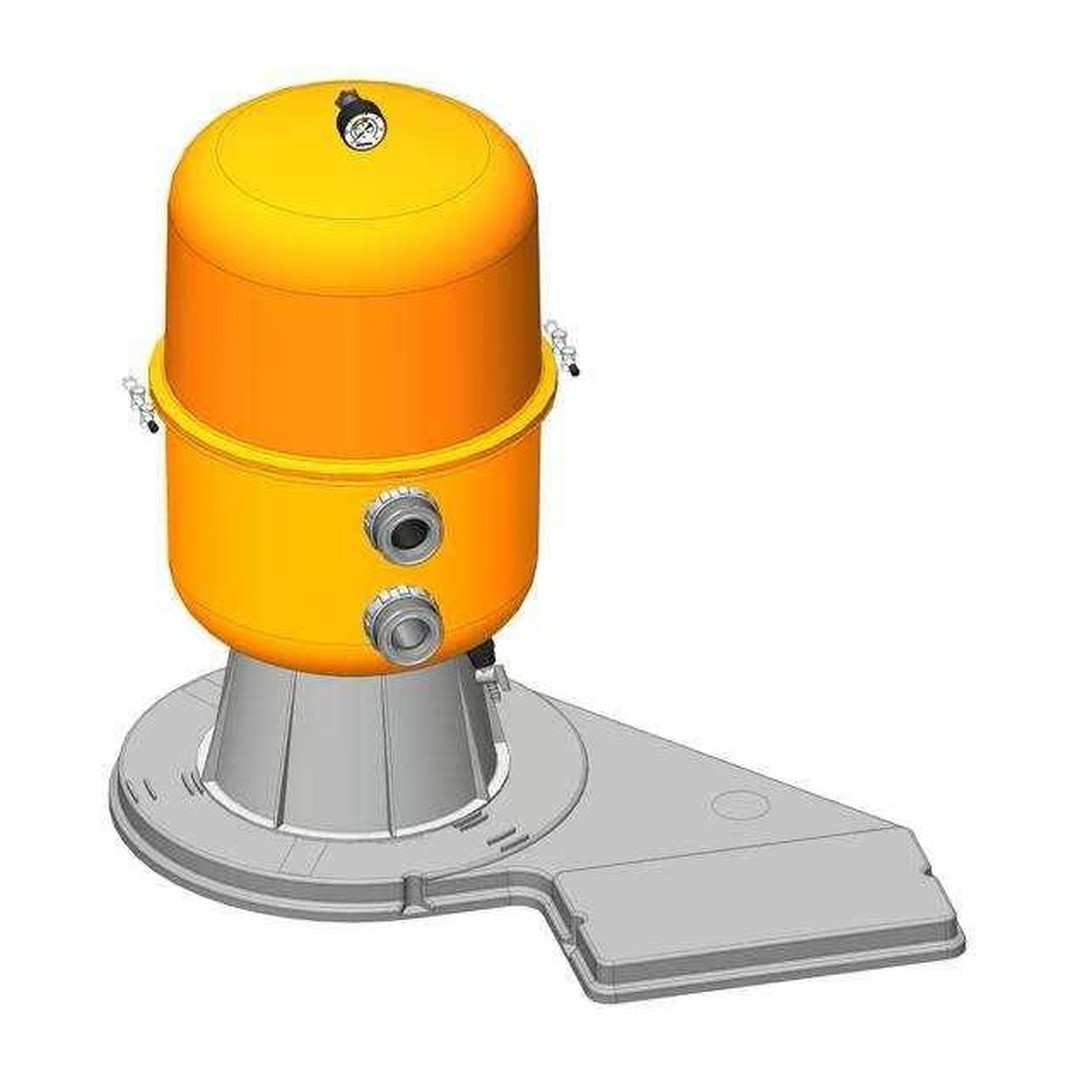 Filtrační zařízení - Dělený Kit 600, 12 m3/h, 230 V, 6 - ti cest. boč. ventil, čerp. Preva 75
