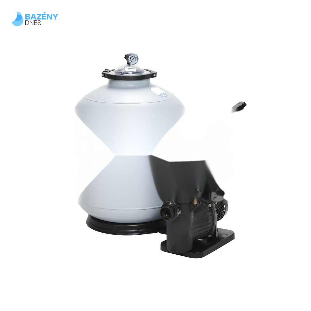 Filtrační zařízení - KIT MIDI 500, 12 m3/h, 230 V, 6 - ti cest. boč. ventil, čerp. Bettar