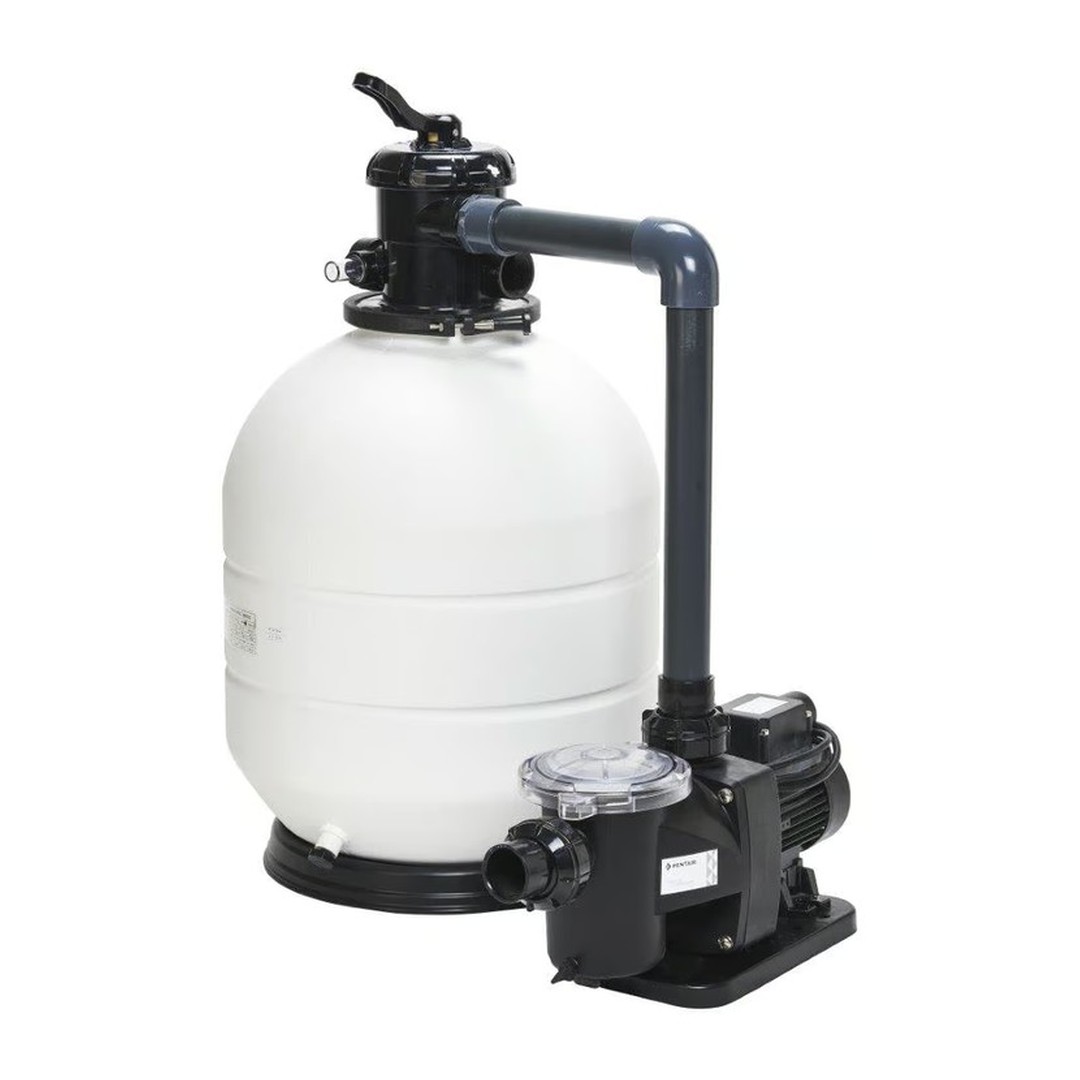 Filtrační zařízení KIT ROMA 600 12m3/hod na paletě s čerpadlem FREEFLOs podstavcem a čerpadlem